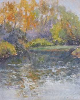 Third Pond in the Rain